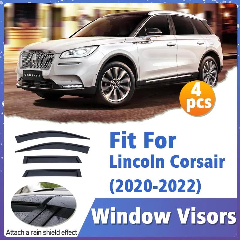Lincoln Corsair 2020-2022     Ʈ Ŀ Ʈ Awnings  ȣ Sun Rain Deflector ڵ ׼